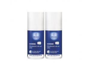 WELEDA Offre Duo Dodorant Roll On - Homme - 2 x 50 ml